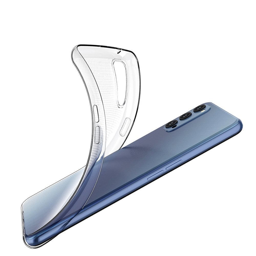 Ultra Clear 0.5mm Case Gel TPU Cover for Oppo Reno 4 transparent цена и информация | Telefonide kaitsekaaned ja -ümbrised | hansapost.ee