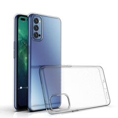 Ultra Clear 0.5mm Case Gel TPU Cover for Oppo Reno 4 transparent цена и информация | Чехлы для телефонов | hansapost.ee