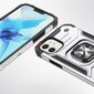 Wozinsky Ring Armor Case Kickstand Tough Rugged Cover for iPhone 12 mini silver (Silver) hind ja info | Telefonide kaitsekaaned ja -ümbrised | hansapost.ee