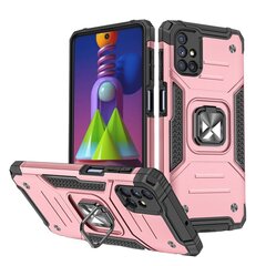 Чехол Wozinsky Ring Armor для Samsung Galaxy M51, розовый цена и информация | Чехлы для телефонов | hansapost.ee