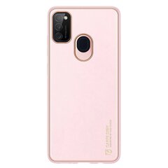 Dux Ducis Yolo elegant case made of soft TPU and PU leather for Samsung Galaxy M30s pink (Pink) hind ja info | Telefonide kaitsekaaned ja -ümbrised | hansapost.ee