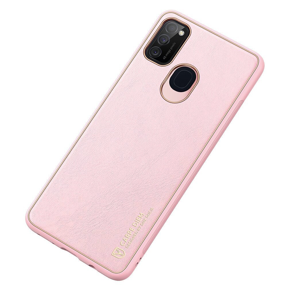 Dux Ducis Yolo elegant case made of soft TPU and PU leather for Samsung Galaxy M30s pink (Pink) цена и информация | Telefonide kaitsekaaned ja -ümbrised | hansapost.ee