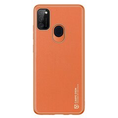 Dux Ducis Yolo elegant case made of soft TPU and PU leather for Samsung Galaxy M30s orange (Orange) price and information | Phone protective covers and cases | hansapost.ee