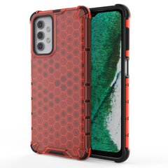 Honeycomb Case armor cover with TPU Bumper for Samsung Galaxy A32 5G red (Red) hind ja info | Telefonide kaitsekaaned ja -ümbrised | hansapost.ee