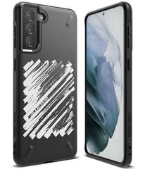 Ringke Onyx Design Durable TPU Case Cover for Samsung Galaxy S21+ 5G (S21 Plus 5G) black (Paint) (OXAP0054) (Black) hind ja info | Telefonide kaitsekaaned ja -ümbrised | hansapost.ee