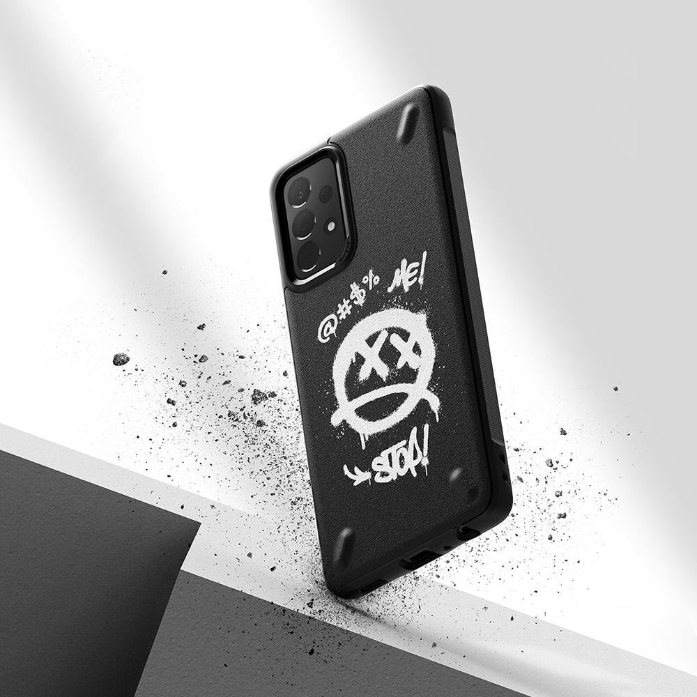 Ringke Onyx Design Durable TPU Case Cover for Samsung Galaxy A72 4G black (Paint) (OXSG0047) (Black) hind ja info | Telefonide kaitsekaaned ja -ümbrised | hansapost.ee