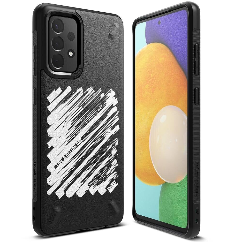 Ringke Onyx Design Durable TPU Case Cover for Samsung Galaxy A72 4G black (Paint) (OXSG0047) (Black) hind ja info | Telefonide kaitsekaaned ja -ümbrised | hansapost.ee