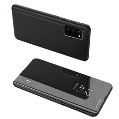 Clear View Case cover for Oppo Reno 4 black (Black) hind ja info | Telefonide kaitsekaaned ja -ümbrised | hansapost.ee