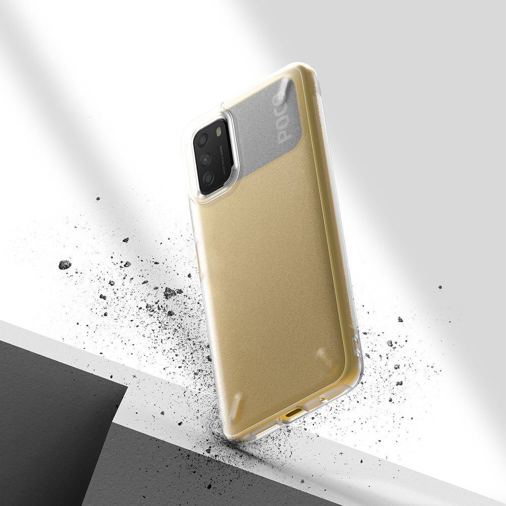 Ringke Onyx Durable TPU Case Cover for Xiaomi Poco M3 transparent (OXXI0003) (Transparent) цена и информация | Telefonide kaitsekaaned ja -ümbrised | hansapost.ee