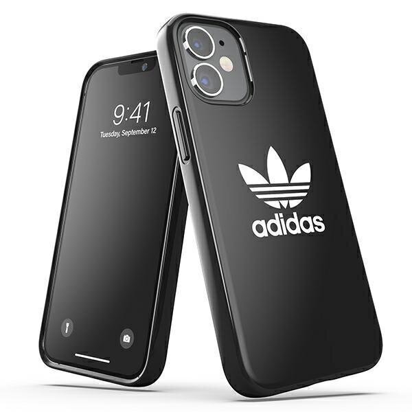 Adidas OR SnapCase Trefoil iPhone 12 mini black / black 42283 цена и информация | Telefonide kaitsekaaned ja -ümbrised | hansapost.ee