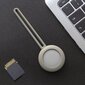 Silicone flexible cover keychain loop case for Apple AirTag gray (Grey) hind ja info | Lisatarvikud mobiiltelefonidele | hansapost.ee