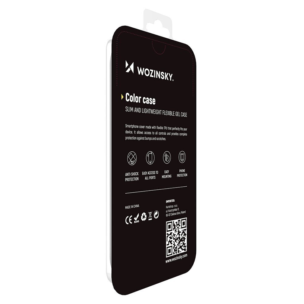 Wozinsky Color Case silicone flexible durable case iPhone 12 Pro Max green (Green) цена и информация | Telefonide kaitsekaaned ja -ümbrised | hansapost.ee