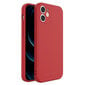 Wozinsky Color Case silicone flexible durable case iPhone 12 mini red (Red) цена и информация | Telefonide kaitsekaaned ja -ümbrised | hansapost.ee