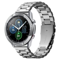 SPIGEN CHRONO SHIELD GALAXY WATCH 3 45MM SILVER hind ja info | Nutikellade aksessuaarid ja tarvikud | hansapost.ee