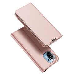 DUX DUCIS Skin Pro Bookcase type case for Xiaomi Mi 11 pink (Pink) hind ja info | Telefonide kaitsekaaned ja -ümbrised | hansapost.ee