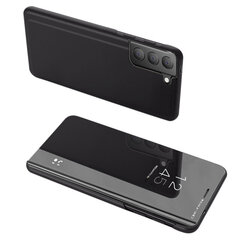 Clear View Case cover for LG K62 / K52 / K42 black (Black) hind ja info | Telefonide kaitsekaaned ja -ümbrised | hansapost.ee