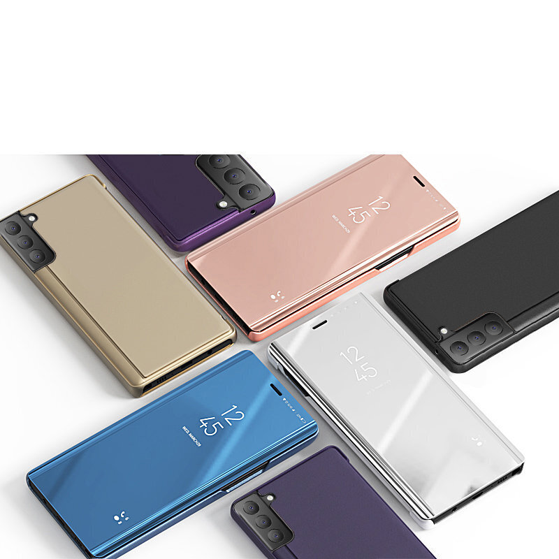 Clear View Case cover for Xiaomi Mi 11 blue (Light blue || Niebieski) hind ja info | Telefonide kaitsekaaned ja -ümbrised | hansapost.ee