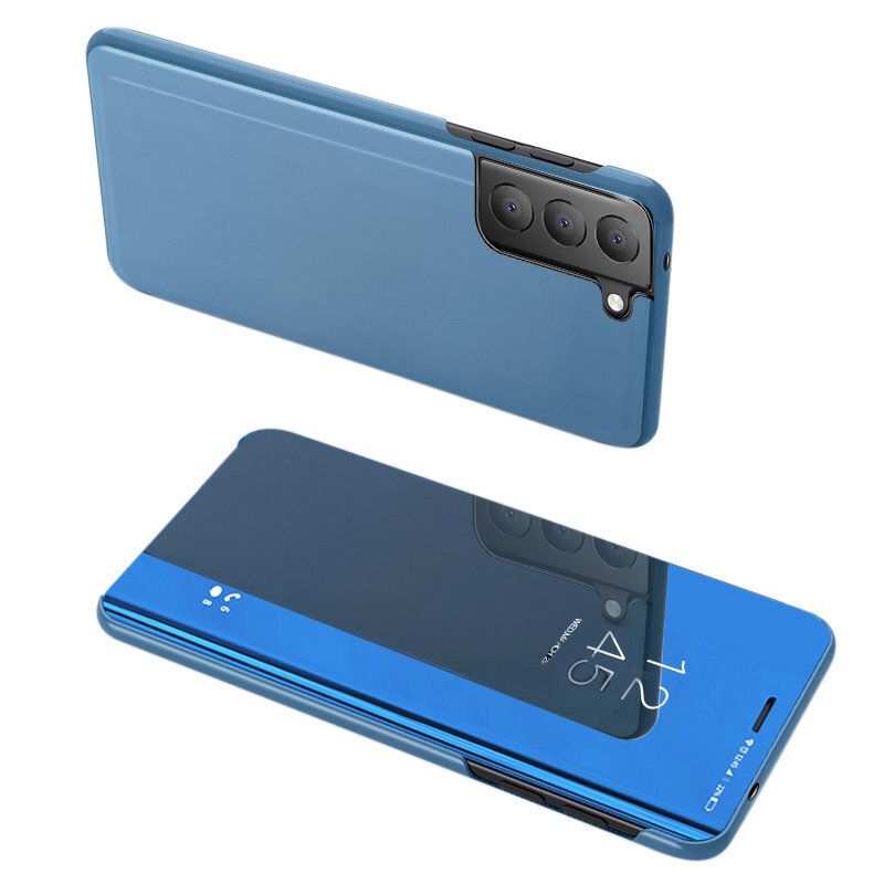 Clear View Case cover for Xiaomi Mi 11 blue (Light blue || Niebieski) hind ja info | Telefonide kaitsekaaned ja -ümbrised | hansapost.ee