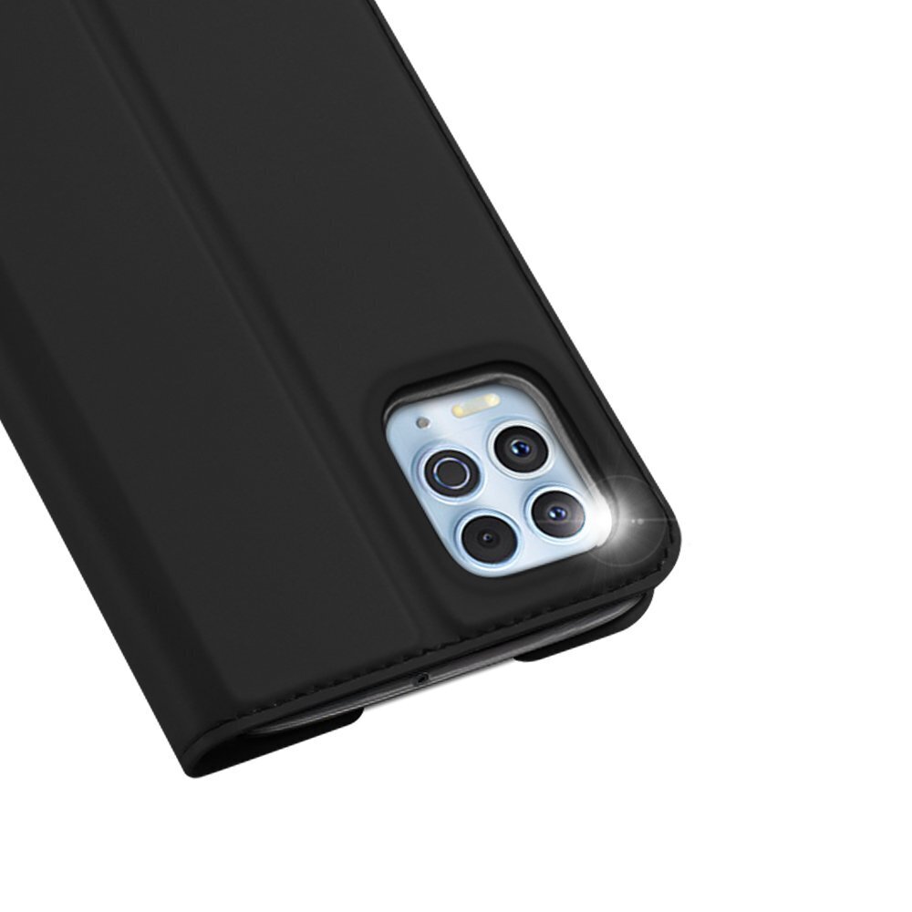 Dux Ducis Skin Pro Bookcase type case for Motorola Moto G100 / Edge S black цена и информация | Telefonide kaitsekaaned ja -ümbrised | hansapost.ee