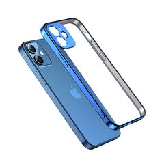 Joyroom New Beauty Series ultra thin case with electroplated frame for iPhone 12 mini lightgreen (JR-BP741) (Jasnozielony \ iPhone 12 mini) hind ja info | Telefonide kaitsekaaned ja -ümbrised | hansapost.ee