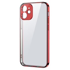 Joyroom New Beauty Series ultra thin case with electroplated frame for iPhone 12 mini red (JR-BP741) (Red \ iPhone 12 mini) hind ja info | Telefonide kaitsekaaned ja -ümbrised | hansapost.ee