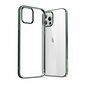 Joyroom New Beautiful Series ultra thin case with electroplated frame for iPhone 12 Pro Max green (JR-BP796) (Green \ iPhone 12 Pro Max) hind ja info | Telefonide kaitsekaaned ja -ümbrised | hansapost.ee