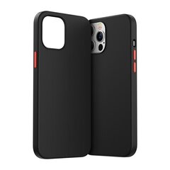 Joyroom Color Series case for iPhone 12 mini black (JR-BP798) (Black \ iPhone 12 mini) hind ja info | Telefonide kaitsekaaned ja -ümbrised | hansapost.ee