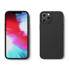 Joyroom Color Series case for iPhone 12 Pro Max black (JR-BP800) (Black \ iPhone 12 Pro Max) hind ja info | Telefonide kaitsekaaned ja -ümbrised | hansapost.ee