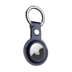 Dux Ducis PU leather key ring keychain case for Apple AirTag blue (Light blue || Niebieski) цена и информация | Аксессуары для телефонов | hansapost.ee
