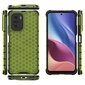 Honeycomb Case armor cover with TPU Bumper for Xiaomi Redmi K40 Pro+ / K40 Pro / K40 / Poco F3 green (Green) hind ja info | Telefonide kaitsekaaned ja -ümbrised | hansapost.ee