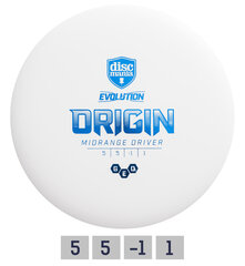 Ketas Midrange Driver GEO ORIGIN 5/5/-1/1 hind ja info | Discgolf | hansapost.ee