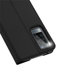 Dux Ducis Skin Pro Bookcase type case for Vivo X60 black hind ja info | Telefonide kaitsekaaned ja -ümbrised | hansapost.ee