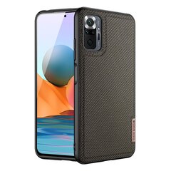 Dux Ducis Fino case covered with nylon material for Xiaomi Redmi Note 10 Pro green (Green) hind ja info | Telefonide kaitsekaaned ja -ümbrised | hansapost.ee