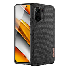 Dux Ducis Fino case covered with nylon material for Xiaomi Mi 11i / Poco F3 black (Black) цена и информация | Чехлы для телефонов | hansapost.ee