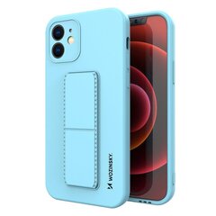 Wozinsky Kickstand Case silicone case with stand for iPhone XS Max light blue (Light blue || Niebieski) цена и информация | Чехлы для телефонов | hansapost.ee