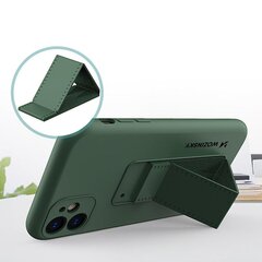 Wozinsky Kickstand Case iPhone 11 Pro silicone case with stand black (Black) цена и информация | Чехлы для телефонов | hansapost.ee