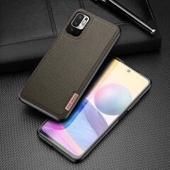 Dux Ducis Fino case covered with nylon material for Xiaomi Redmi Note 10 5G / POCO M3 PRO green (Green) цена и информация | Чехлы для телефонов | hansapost.ee