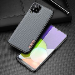 Dux Ducis Fino case covered with nylon material for Samsung Galaxy A22 4G gray (Grey) цена и информация | Чехлы для телефонов | hansapost.ee