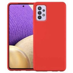 Silicone Case Soft Flexible Rubber Cover for Samsung Galaxy A32 4G red (Red) цена и информация | Чехлы для телефонов | hansapost.ee