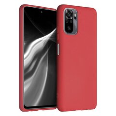 Silicone Case Soft Flexible Rubber Cover for Xiaomi Redmi Note 10 Pro red (Red) hind ja info | Telefonide kaitsekaaned ja -ümbrised | hansapost.ee