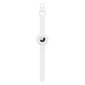 Silicone flexible cover wrst band loop case for Apple AirTag white (White) цена и информация | Nutikellade aksessuaarid ja tarvikud | hansapost.ee