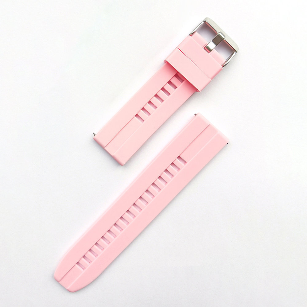 Silicone watch strap for Huawei Watch GT / GT2 / GT2 Pro pink (Pink) цена и информация | Nutikellade aksessuaarid ja tarvikud | hansapost.ee