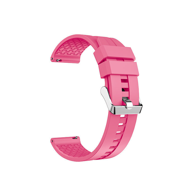Silicone watch strap for Huawei Watch GT / GT2 / GT2 Pro pink (Pink) цена и информация | Nutikellade aksessuaarid ja tarvikud | hansapost.ee