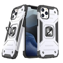 Wozinsky Ring Armor Case Kickstand Tough Rugged Cover for iPhone 13 Pro Max silver (Silver) hind ja info | Telefonide kaitsekaaned ja -ümbrised | hansapost.ee