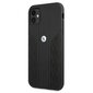 Case BMW BMHCN61RSPPK iPhone 11 6.1 &quot;black / black hardcase Leather Curve Perforate цена и информация | Telefonide kaitsekaaned ja -ümbrised | hansapost.ee