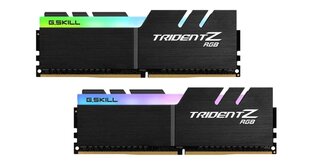 G.Skill Trident Z RGB F4-3600C16D-32GTZRC цена и информация | Объём памяти (RAM) | hansapost.ee