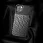 Thunder Case Flexible Tough Rugged Cover TPU Case for iPhone 13 black (Black) цена и информация | Telefonide kaitsekaaned ja -ümbrised | hansapost.ee