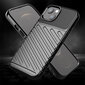 Thunder Case Flexible Tough Rugged Cover TPU Case for iPhone 13 black (Black) hind ja info | Telefonide kaitsekaaned ja -ümbrised | hansapost.ee