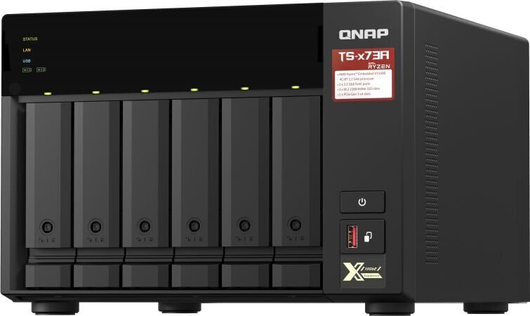 Qnap TS-673A-8G цена и информация | Välised kõvakettad | hansapost.ee