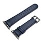 iCarer Leather Vintage wristband genuine leather strap for Watch 3 38mm / Watch 2 38mm / Watch 1 38mm dark blue (RIW117-DB（38）) (Dark blue) цена и информация | Nutikellade aksessuaarid ja tarvikud | hansapost.ee